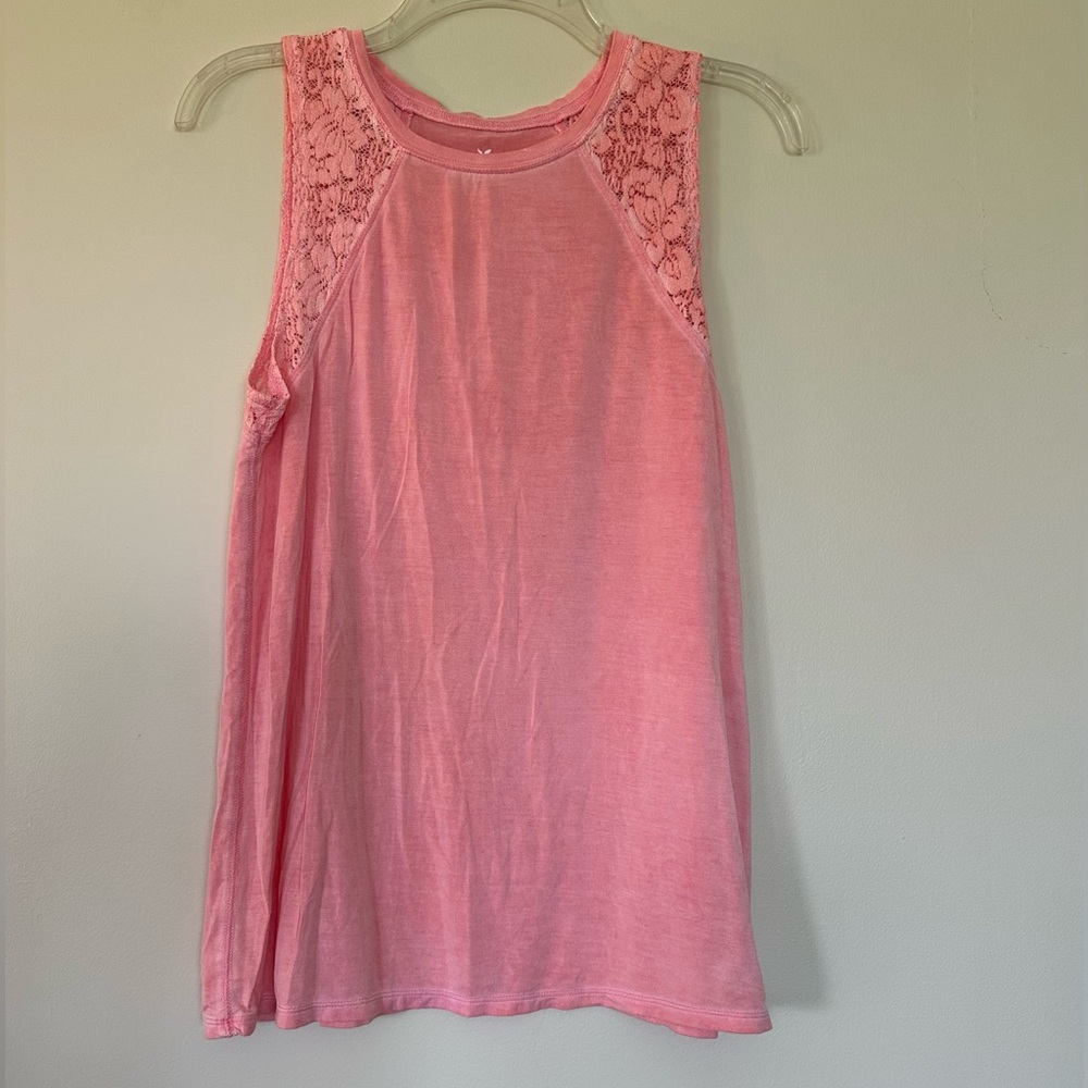 American Eagle Soft and Sexy Lace Detail Tank - Size S
